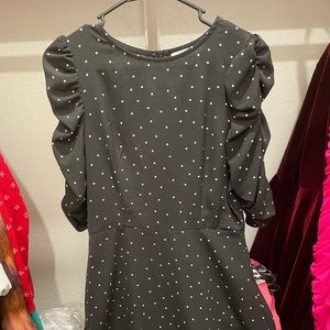 Twee polka dot dress